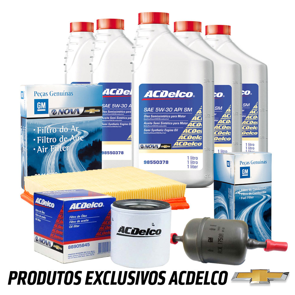 Troca Oleo Filtros 5w30 Semissint Vectra Astra Zafira em Oferta na Shopee