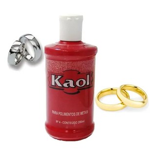 KAOL 200ml POLIDOR DE PRATAS em Oferta na Shopee