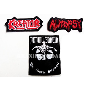 BLACK METAL DIMMU BORGIR PATCH BORDADO ENVIO IMEDIATO
