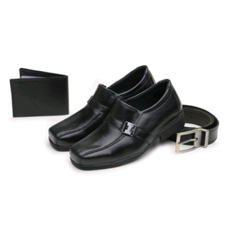 Kit 1 Par Sapato Social Infantil Masculino Menino Carteira e Cinto em Oferta na Shopee