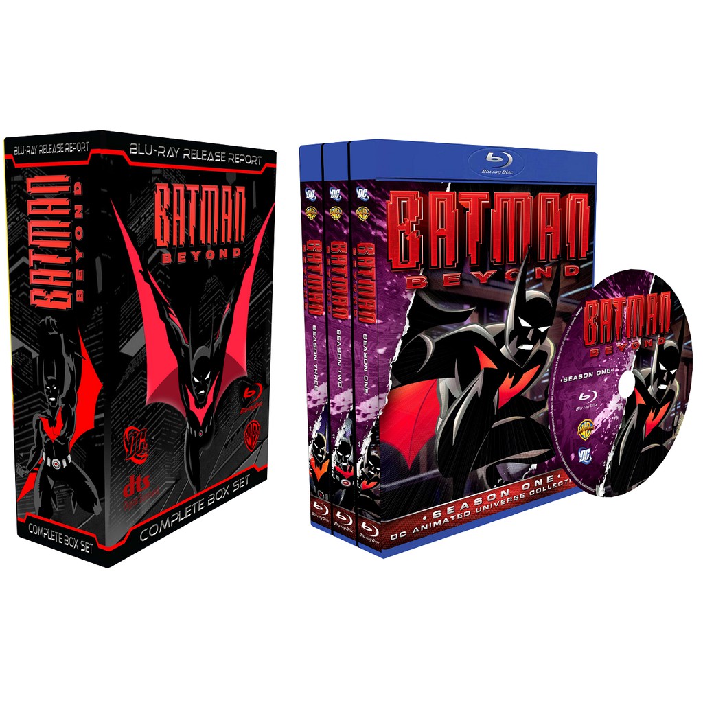 Box blu-ray desenho Batman do futuro - Caixa completa + filme