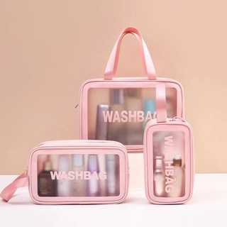 Necessaire  Maquiagem Feminina  Transparente a prova de água Remédios Marisa