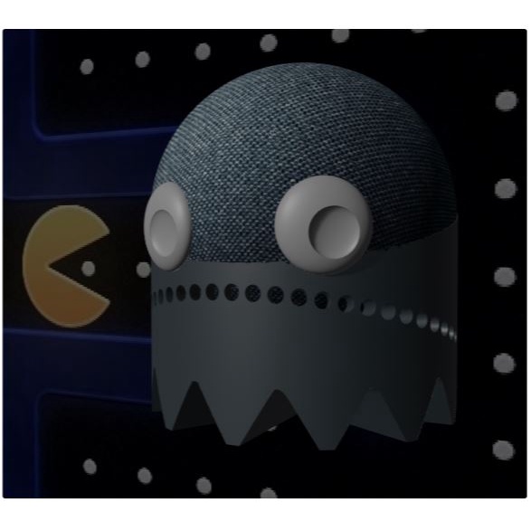 Suporte Alexa Echo Dot 4 Pac-Man