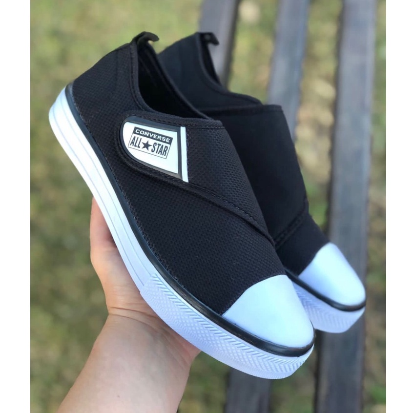 Tenis Converse Velcro Feminino All Star Sem Cadarço Confort | Shopee Brasil