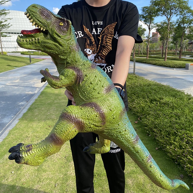 Brinquedos De Dinossauros Para Crianças E Crianças, Velociraptor Azul T-Rex Triceratops, G...