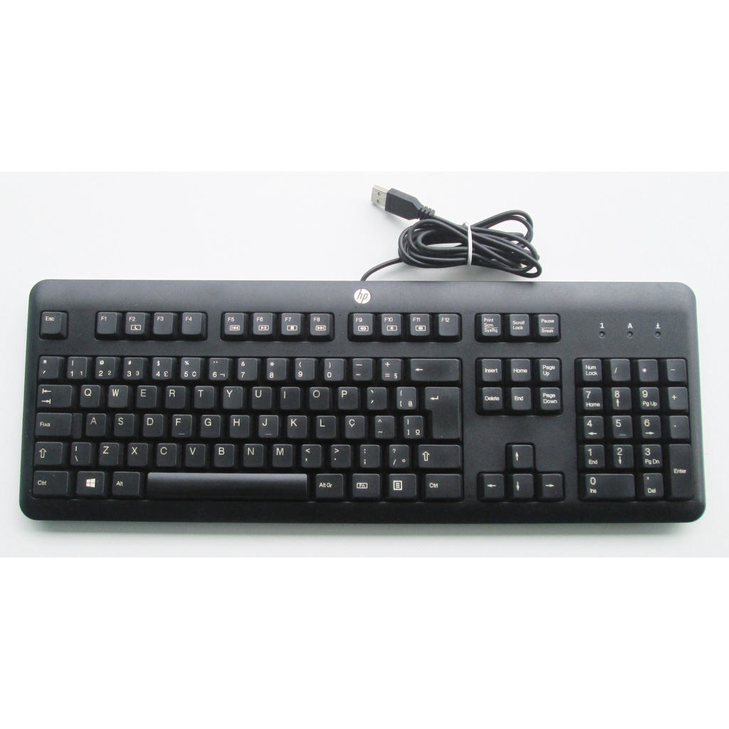 Clavier HP KU-1156 AZERTY – USB – Noir – Occasion En Bon état