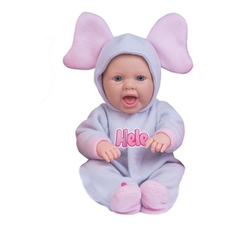 Boneca Gostosos De Abracar Zoo Elefante Cotiplas