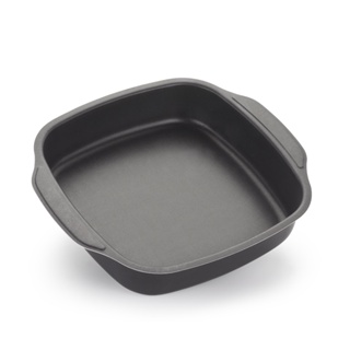 Assadeira Quadrada Antiaderente 3L Preto Nacional em Oferta na Shopee