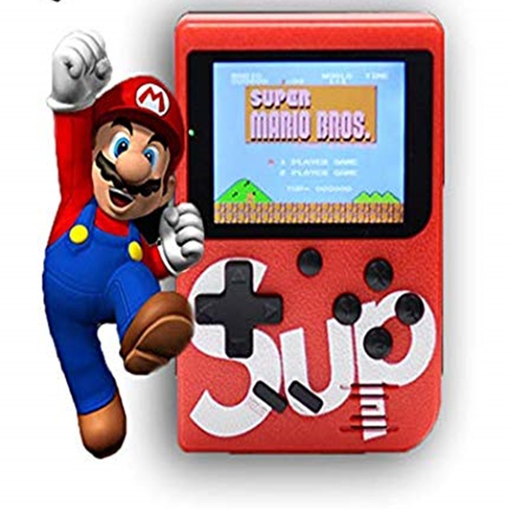 Vídeo Game Portátil Mini 400 Games Clássico Super Mario Kart