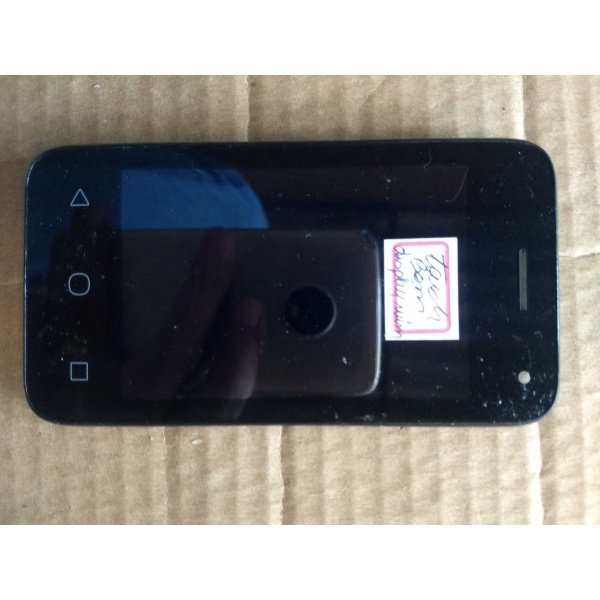 Tela Display com aro e tela Touch tátil Usado peça de reposição do celular alcatel modelo pixi 4 em bom estado