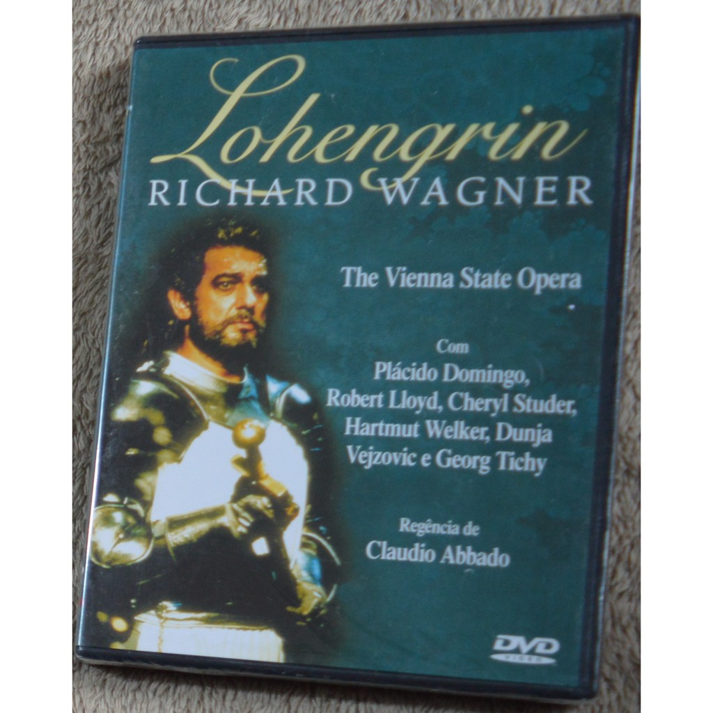 DVD ORIGINAL LOHENGRIN RICHARD WAGNER – THE VIENNA STATE OPERA (NOVO)