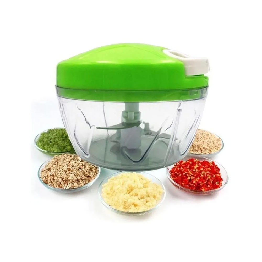 Mini Processador Manual Alimentos Triturador picar