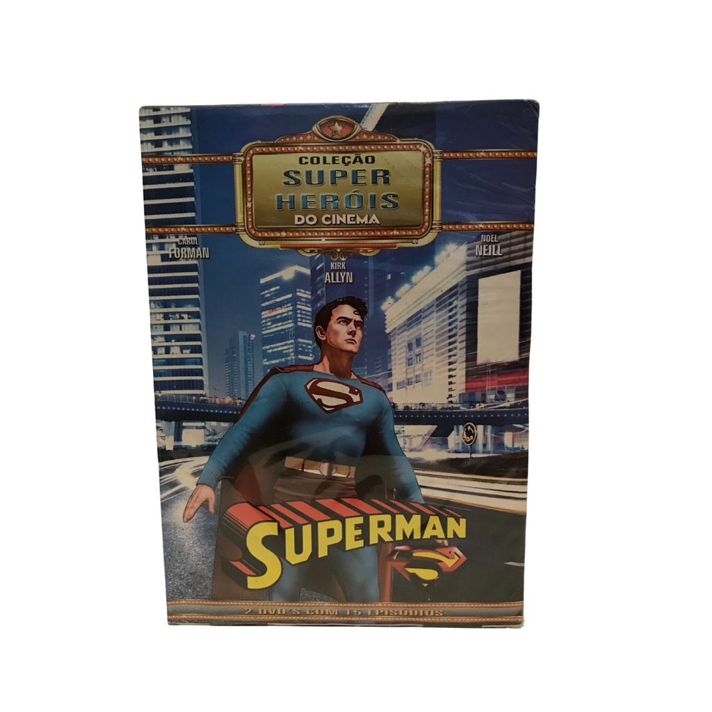 Box Superman Coleção Super Heróis do Cinema
