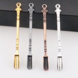Mini Colher De Rapé Metal Pá Pendurada Pó Micro-Ajustável Acessórios Para Café Spice Sugar Milk Powder