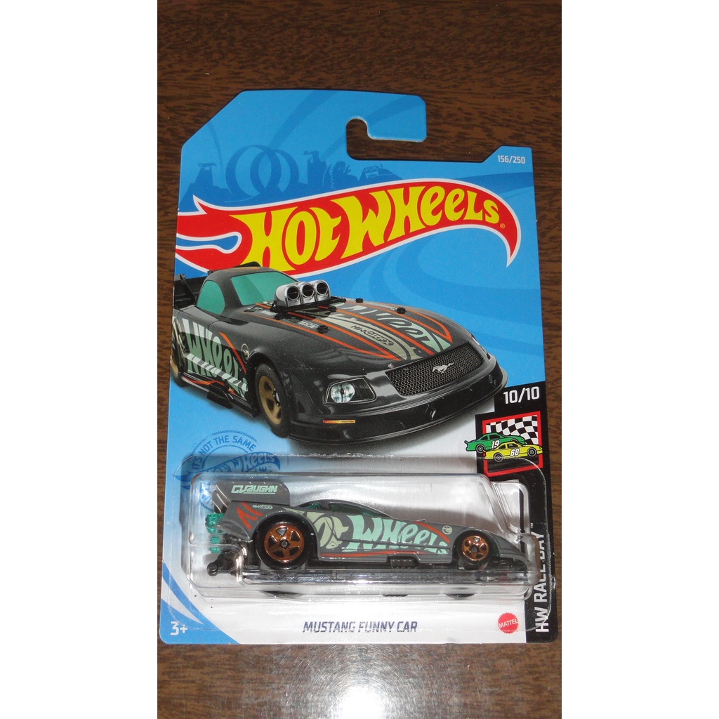 hot wheels mustang funny car t hunt treasure hunt regular normal hotwheels mattel novo lacrado escala 1/64 metal die cast