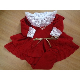 vestido saida de maternidade bebe