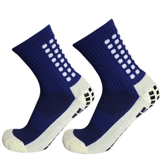 Men's Anti Slip Athletic Socks Sports Grip Socks for Basketball Soccer Baseball 