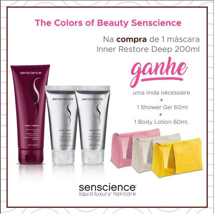 Kit the color of beauty Senscience Shopee Brasil