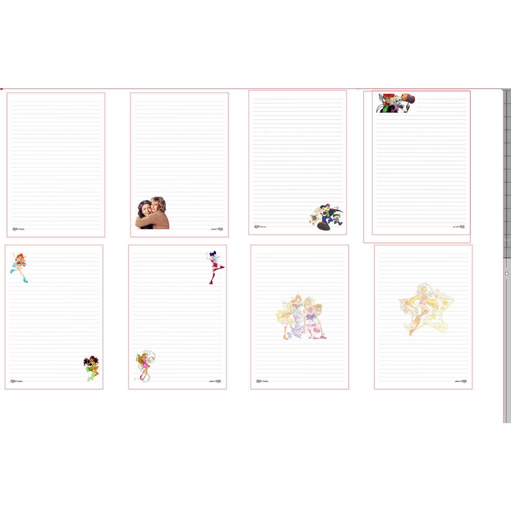 Refil para Caderno de Disco tipo Inteligente Personalizado VOCÊ MANDA O DESENHO