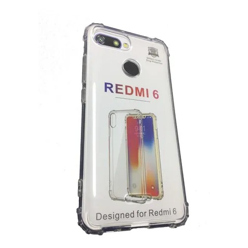 Capinha Anti Impacto Transparente Celular Xiaomi Redmi 6