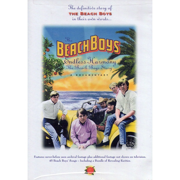 DVD The Beach Boys ‎– Endless Harmony (The Beach Boys Story)