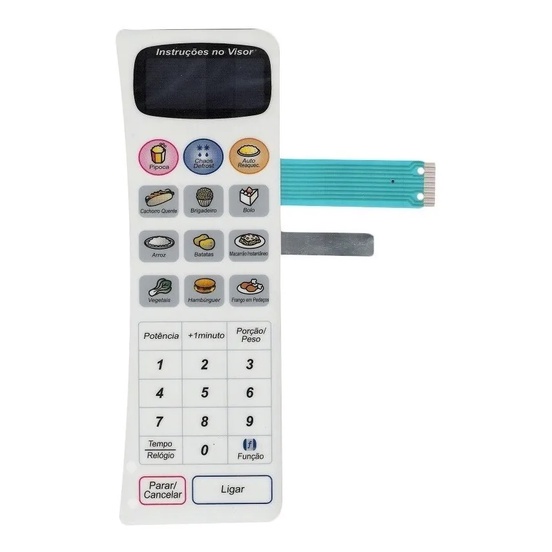 MEMBRANA COMPATIVEL MICROONDAS PANASONIC NN5658 B JUNIOR - NN 5658