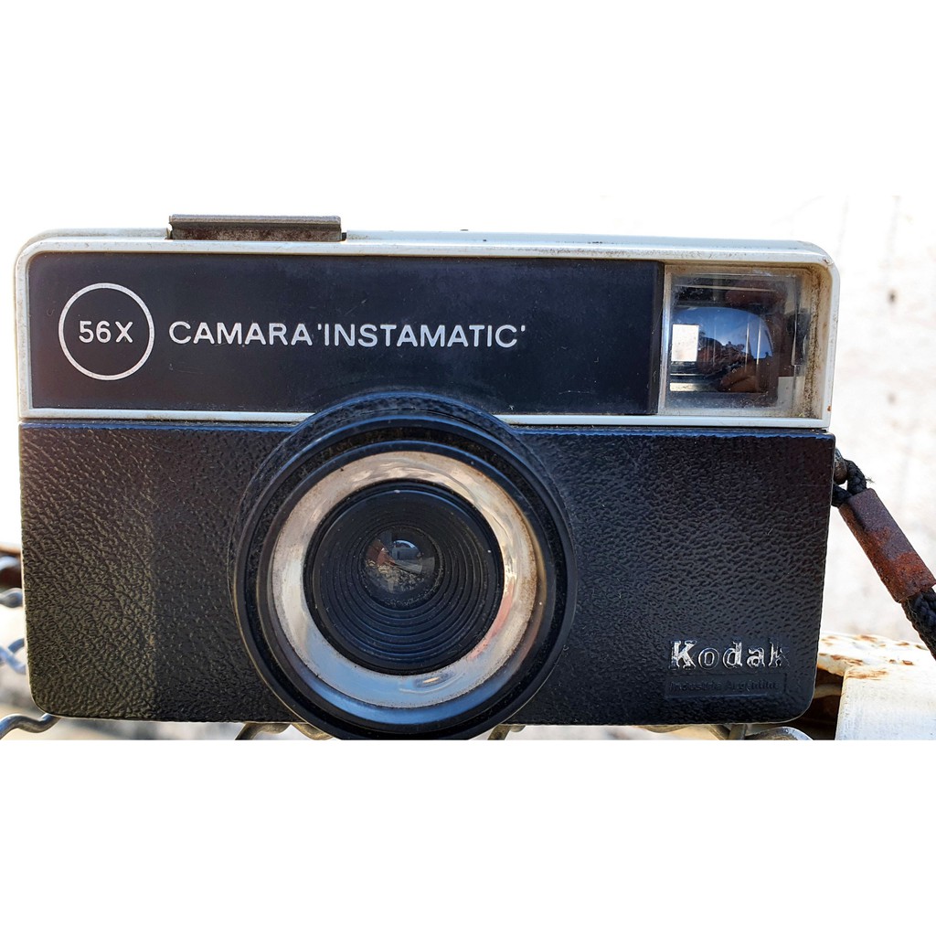 Câmera Fotográfica Antiga Máquina Kodak Instamatic 56x