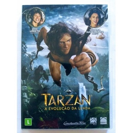 Dvd Tarzan A Evolução Da Lenda - Lacrado -
