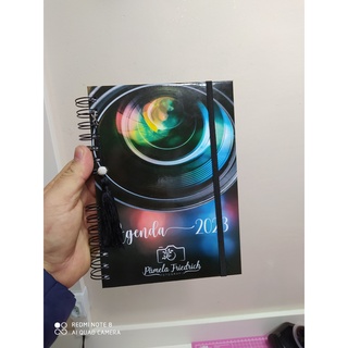 Agenda Personalizadas Com Sua Arte Miolo Permanente Shopee Brasil