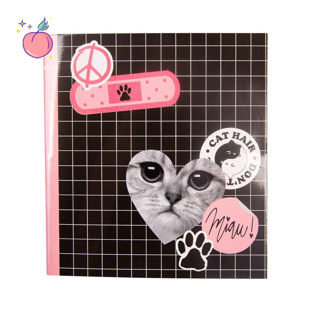Bloco de Recados Sticker Pop Gatinha Preto e Rosa Gato - Uatt? | Shopee ...