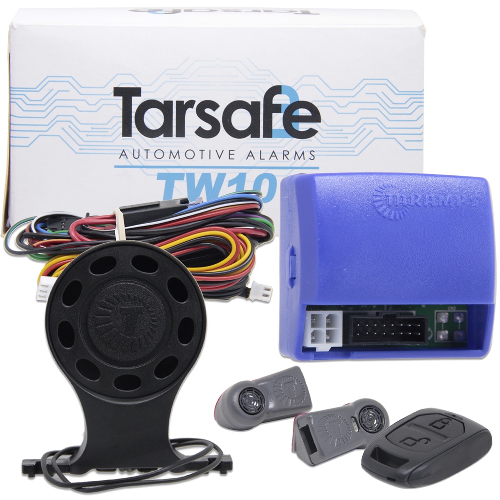 Alarme Automotivo Carro TW10-1 SB G4 - 1 Controle TR5 Sem Presença Trava Tarsafe em Oferta na Shopee