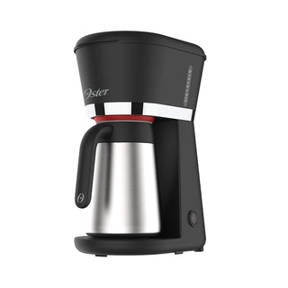Cafeteira Elétrica Oster Black com Jarra Térmica Inox Simples Café da Manhã 700ml 110v