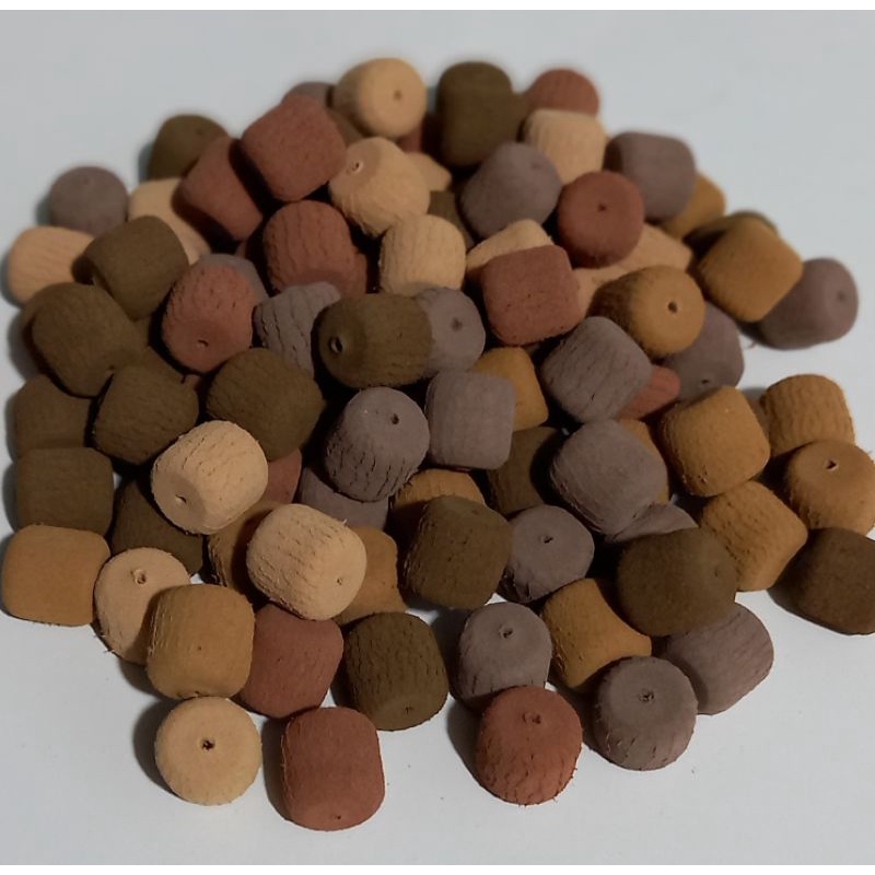 Kit 100 EVA Formato Ração 10mm para pesca em Oferta na Shopee