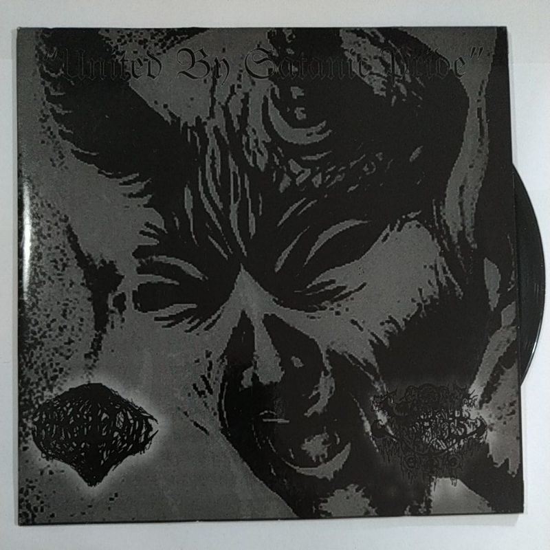 disco de vinil Behalf Friend Split Satanic Prophets War Black Metal ...
