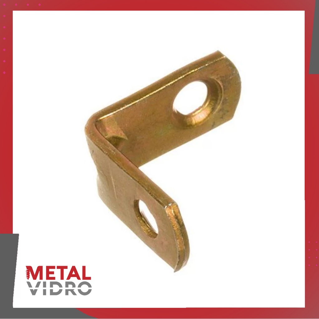 Suporte Cantoneira Para Moveis Gavetas Prateleiras Madeira - 1 Polegada