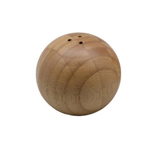 Saleiro Antibactericida Porta Sal em Esfera Bola Bambu Natural em Oferta na Shopee