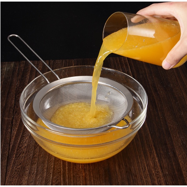 Kit Peneira Grandes Coador Em Aço Inox 3 Tamanhos P M G Para Cozinha em Oferta na Shopee