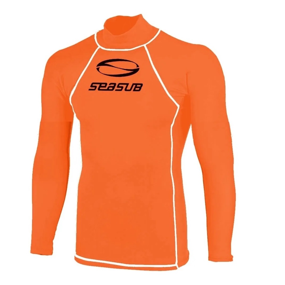 Camiseta Lycra Infantil Uv50+ Manga Longa Seasub