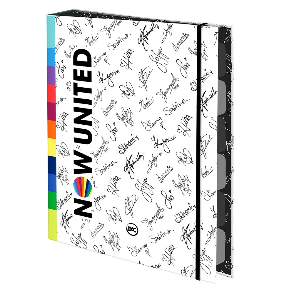 Fichário Now United  1/4 c/48 Folhas - DAC