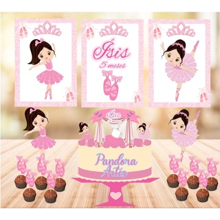 Kit Festa bailarina em Oferta na Shopee