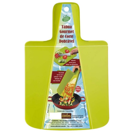 Tábua dobrável gourmet cobrirel + Protetor de dedos