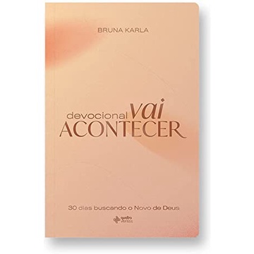 Devocional Vai Acontecer | Bruna Karla em Oferta na Shopee