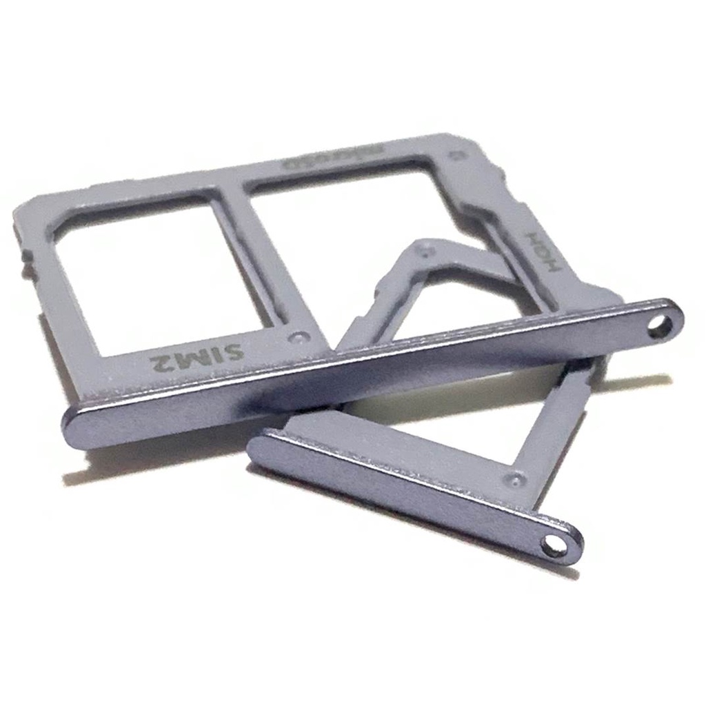 Gaveta Bandeja De Chip Dual Chip Samsung Galaxy J8 J810 / J6 J600 Prata