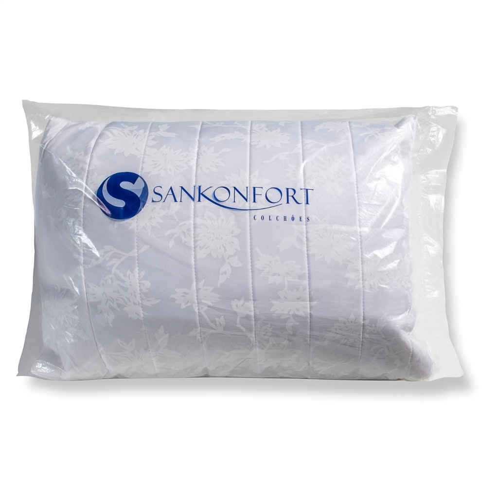 Travesseiro Para Descanso Super Macio Soft Plus 63 x 43 x 10cm Antiácaro Conforto em Oferta na Shopee
