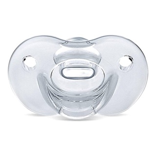 Chupeta 100% Silicone Soft Calming 0m+ Neutra - Lillo em Oferta na Shopee