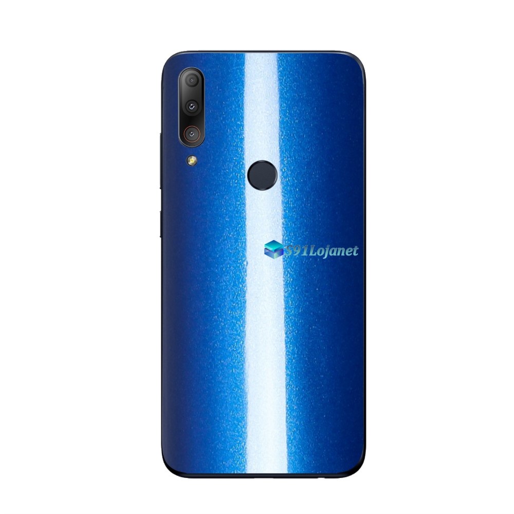 ASUS ZenFone Max Plus (M2) Skin Adesivo Metal Azul