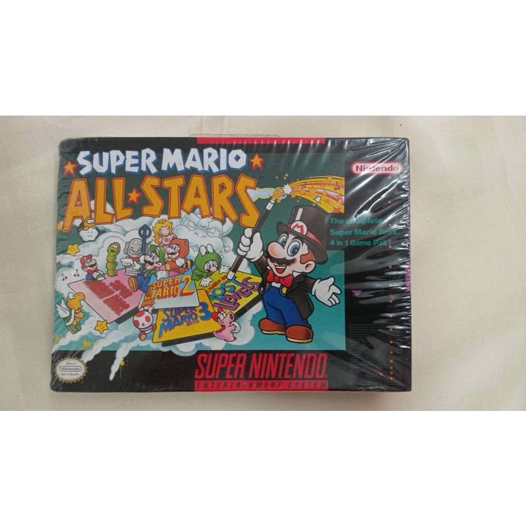 Super Nintendo Super Mário All Stars LACRADA