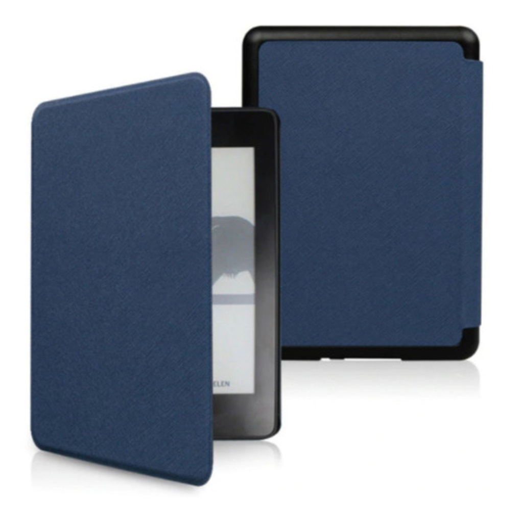 Capa Couro Sintético Hibernação Para Kindle Pq94wi 10ª Paperwhite