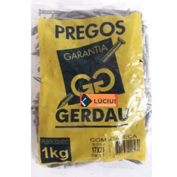 Prego X Gerdau Kg Shopee Brasil