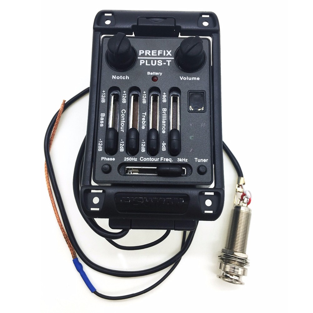 Preamp Lrt Dx Lr Baggs + Captador Piezo Lr Baggs Bubinga Escorrega o